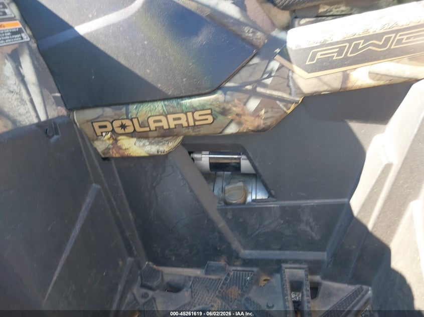 2019 Polaris Sportsman 850 Sp VIN: 4XASXE859KB672896 Lot: 45261619