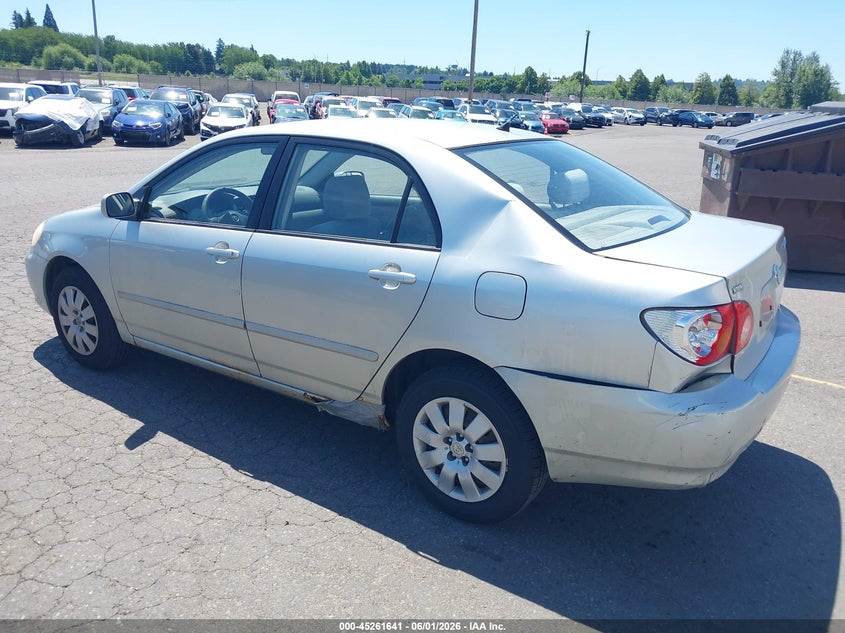 2004 TOYOTA COROLLA auction photo 3