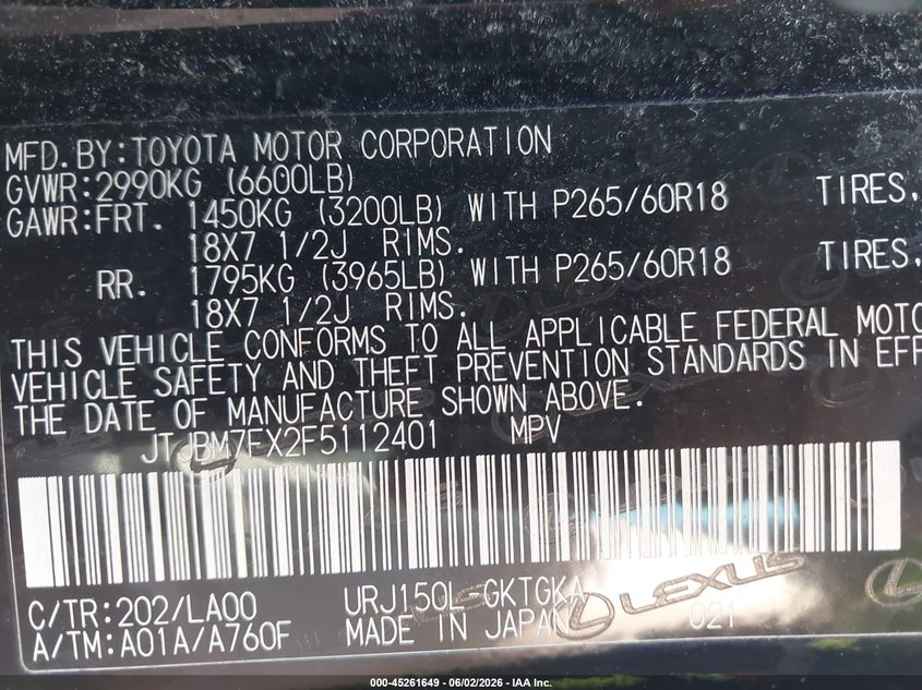 AtlanticExpress - Lexus GX 460