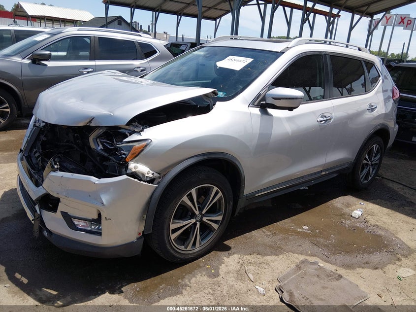 2017 Nissan Rogue Sl 5N1AT2MVXHC773240 photo 1
