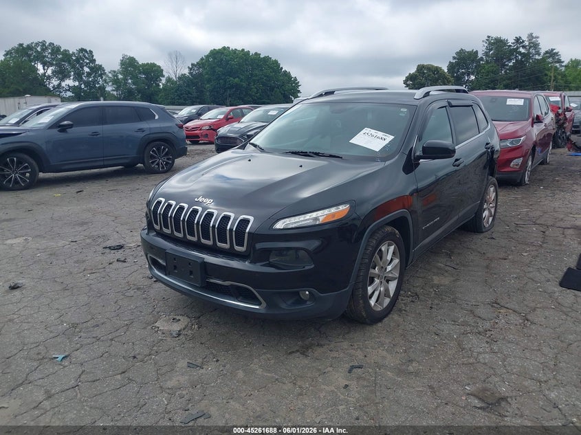 Vin: 1c4pjldb7gw211941, lot: 45759508, jeep cherokee limited 20162
