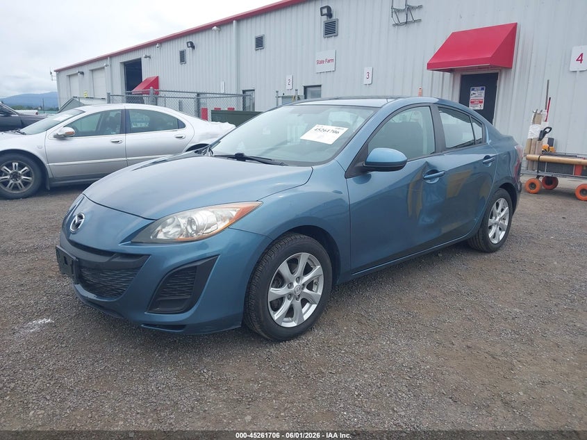 Vin: jm1bl1vg3b1404144, lot: 45759526, mazda mazda3 i touring 20112