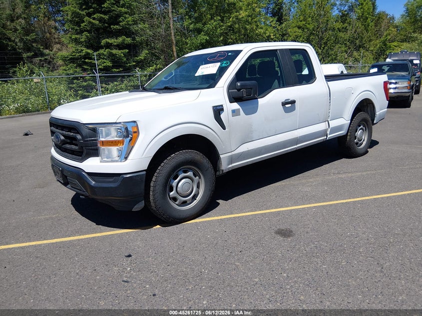Vin: 1ftex1epxmkd23818, lot: 45759545, ford f-150 xl 20212