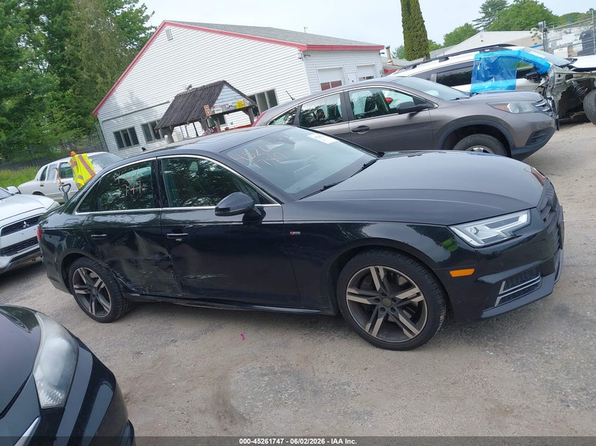 2017 Audi A4 2.0T Premium VIN: WAUENAF47HN023309 Lot: 45261747