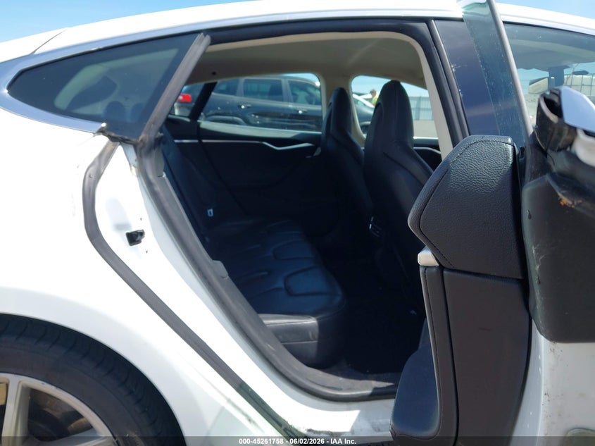 2014 TESLA MODEL S auction photo 8