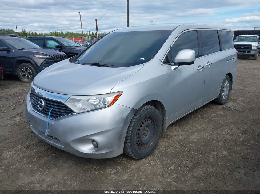Vin: jn8ae2kpxb9004135, lot: 45759594, nissan quest s 20112