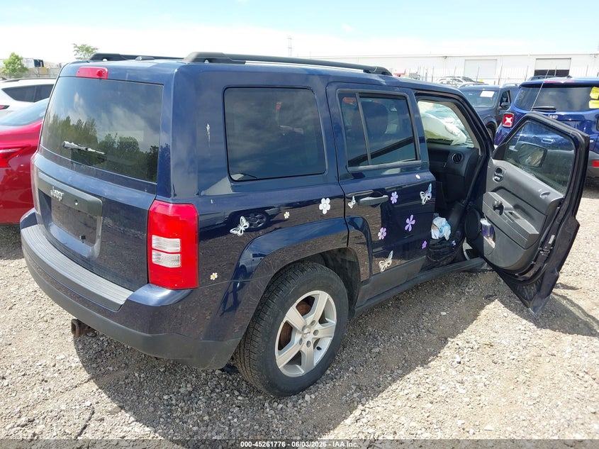 Vin: 1c4njpbb6dd230229, lot: 45759596, jeep patriot sport 20134