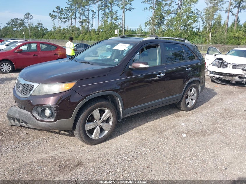 Vin: 5xyku3a68cg245256, lot: 45759597, kia sorento ex 20122