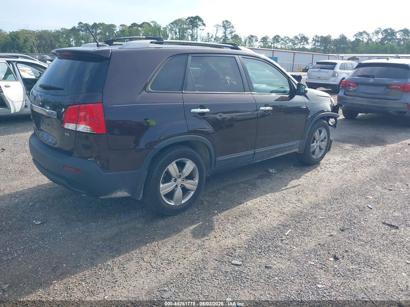 Vin: 5xyku3a68cg245256, lot: 45759597, kia sorento ex 20124