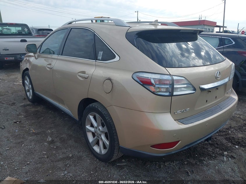 Vin: 2t2zk1ba2ac035882, lot: 45759650, lexus rx 350 20103