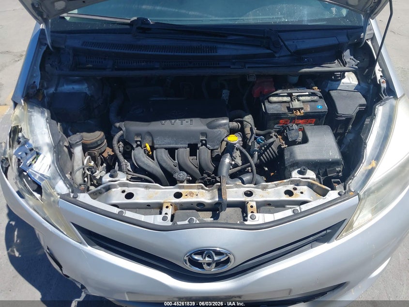 2012 Toyota Yaris Le VIN: JTDKTUD32CD526137 Lot: 45261839
