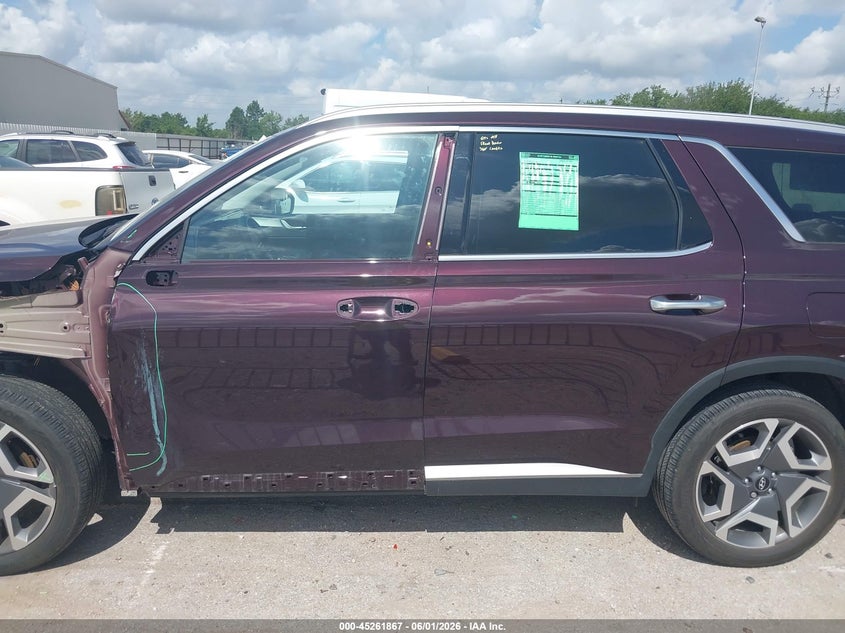 2024 Hyundai Palisade Sel VIN: KM8R44GE7RU696121 Lot: 45261867