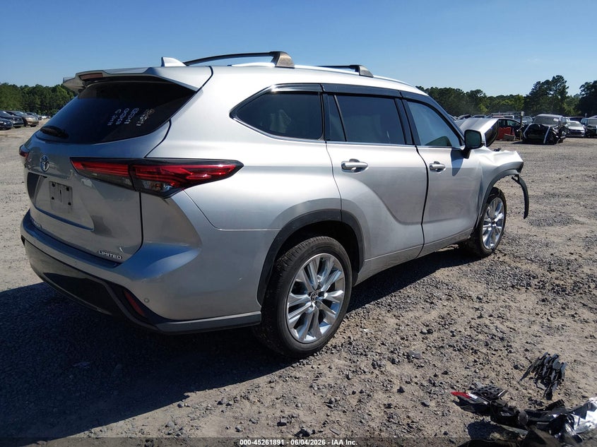 Vin: 5tdyzrah1ms084107, lot: 45759711, toyota highlander limited 20214