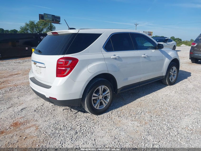 Vin: 2gnalbek9h1612724, lot: 45759721, chevrolet equinox ls 20174