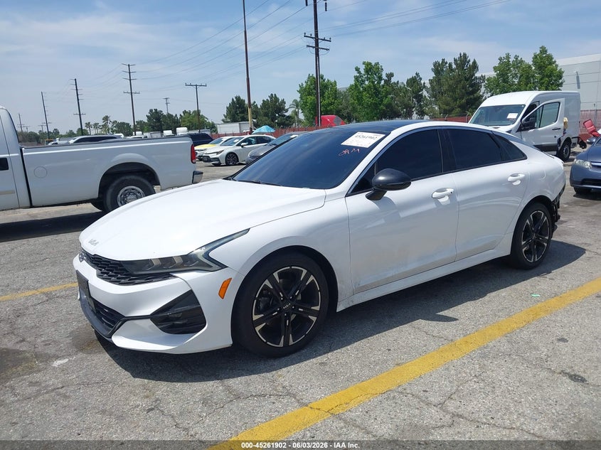 Vin: 5xxg64j26ng103501, lot: 45759722, kia k5 gt-line 20222