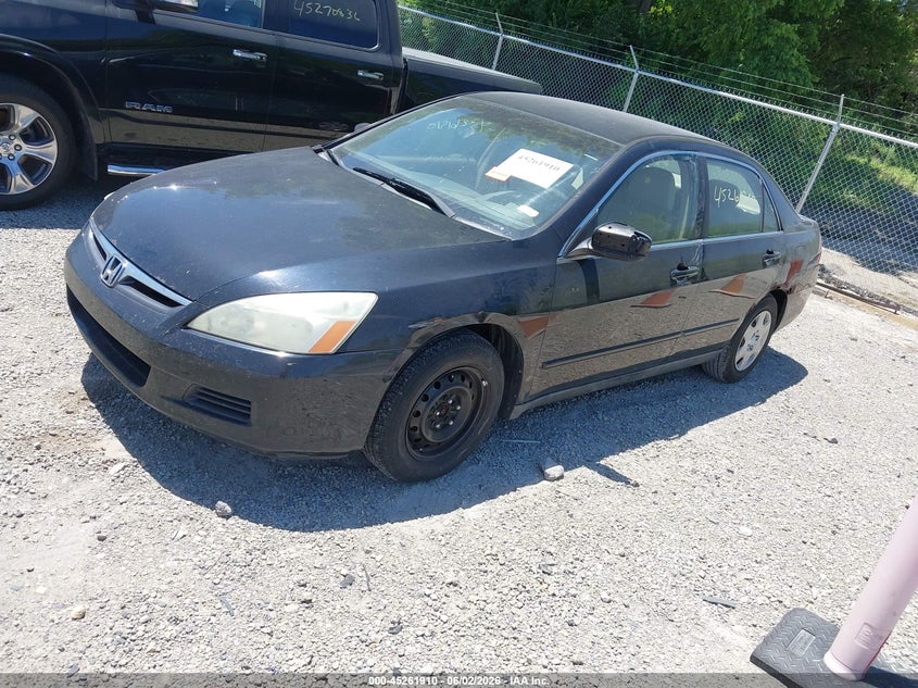 2007 Honda Accord 2.4 Lx 3HGCM56497G707954 photo 1