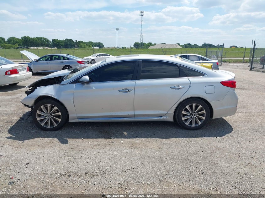 2017 Hyundai Sonata Sport VIN: 5NPE34AF0HH482779 Lot: 45261937