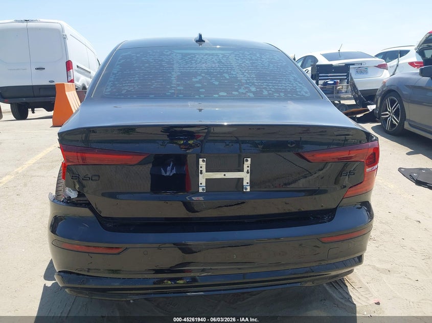 2024 Volvo S60 B5 Plus Black Edition VIN: 7JRL12FH6RG282248 Lot: 45261940