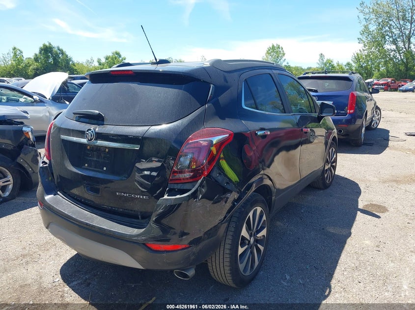 Vin: kl4cjcsm4kb912448, lot: 45759781, buick encore fwd essence 20194