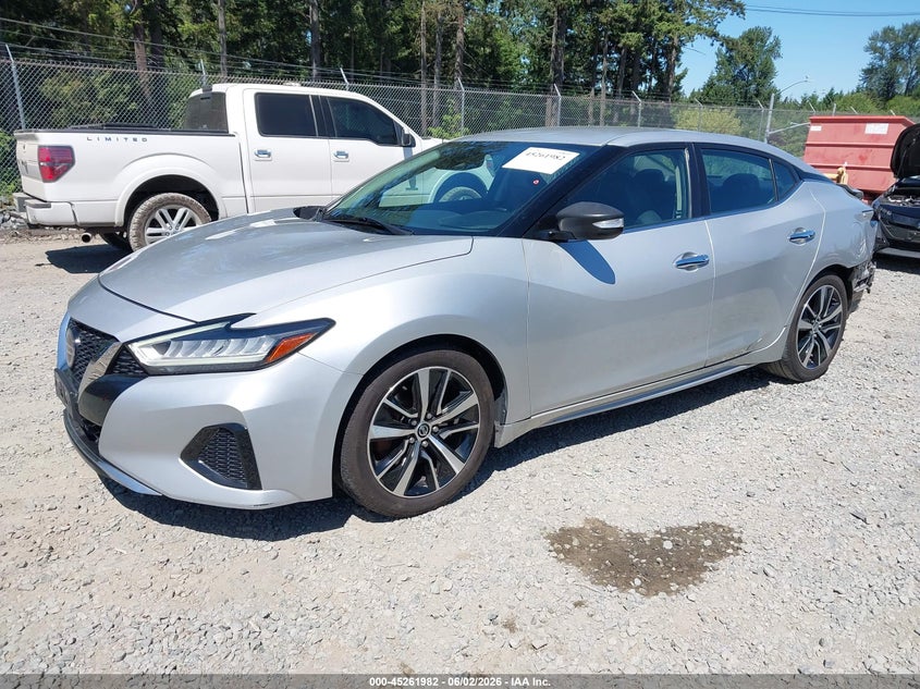 Vin: 1n4aa6cvxmc515240, lot: 45759801, nissan maxima sv xtronic cvt 20212