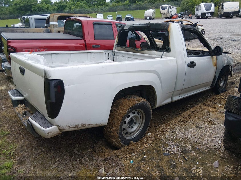 Vin: 1gccsbd98a8144832, lot: 45759816, chevrolet colorado work truck 20104