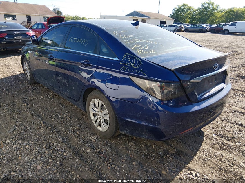 Vin: 5npeb4ac7ch323839, lot: 45759830, hyundai sonata gls 20123