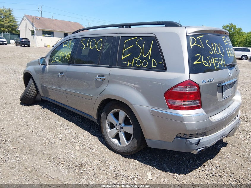 2007 Mercedes-Benz Gl 450 4Matic VIN: 4JGBF71E57A269332 Lot: 45262016