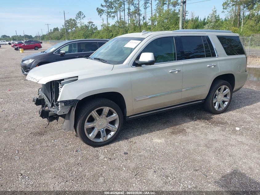 Vin: 1gys3ckj4hr344570, lot: 45759862, cadillac escalade premium luxury 20172