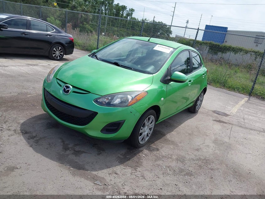 Vin: jm1de1ky7d0152987, lot: 45759878, mazda mazda2 sport 20132