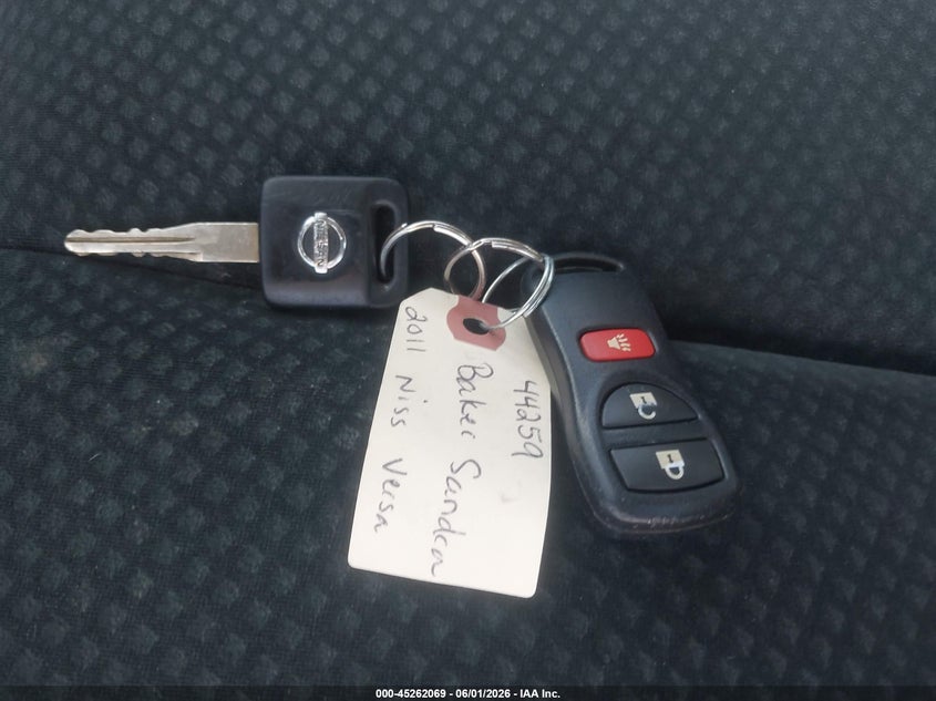2011 Nissan Versa 1.8S VIN: 3N1BC1CPXBL507687 Lot: 45262069