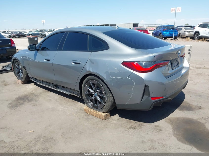 Vin: wby43aw00rfs66259, lot: 45759895, bmw i4 gran coupe edrive35 20243