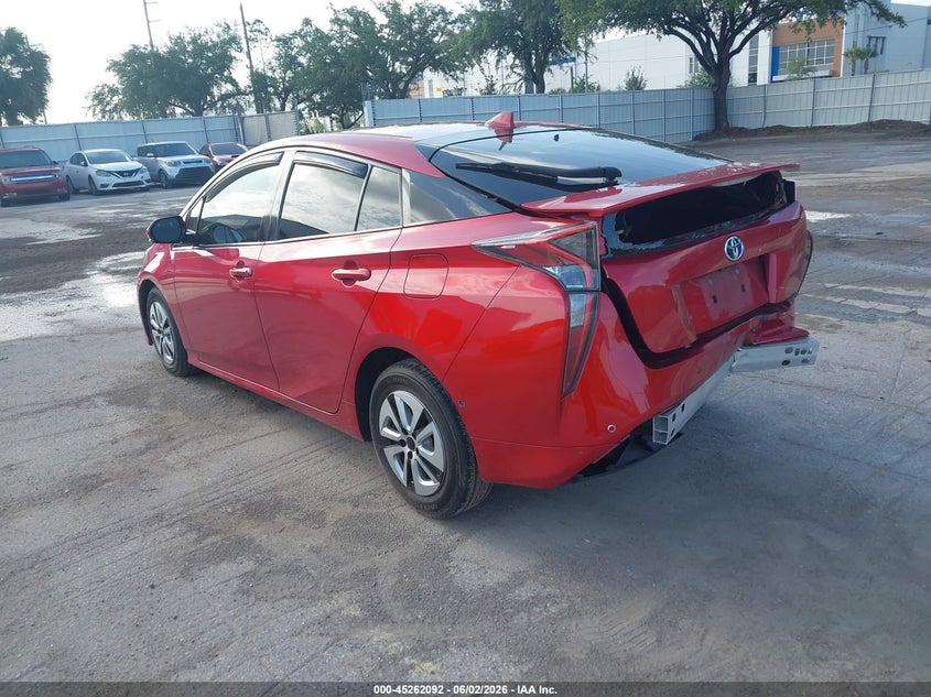 2018 TOYOTA PRIUS auction photo 3