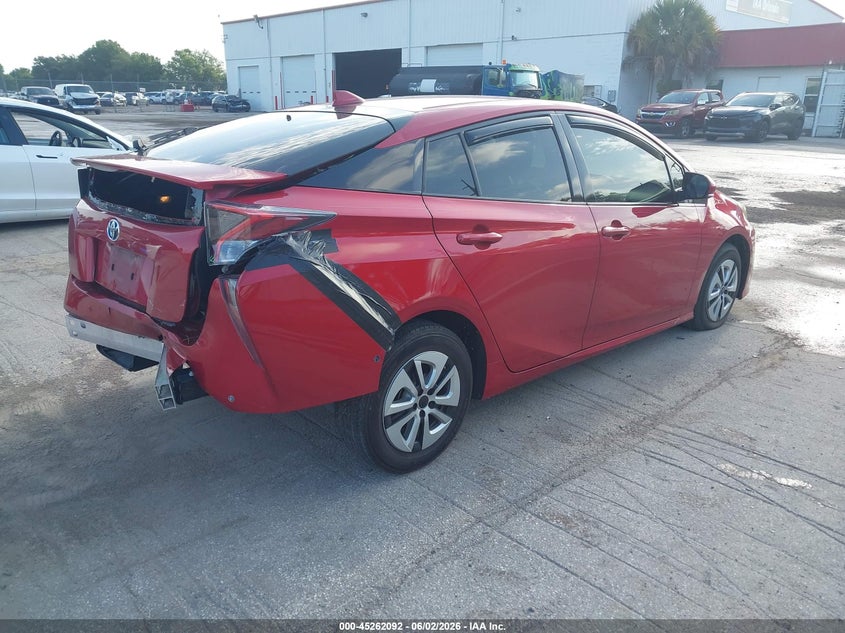 2018 TOYOTA PRIUS auction photo 4