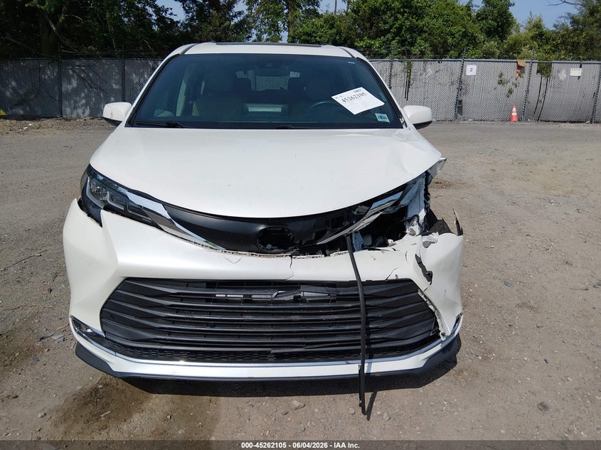 2021 Toyota Sienna Xle VIN: 5TDYRKEC1MS028271 Lot: 45262105