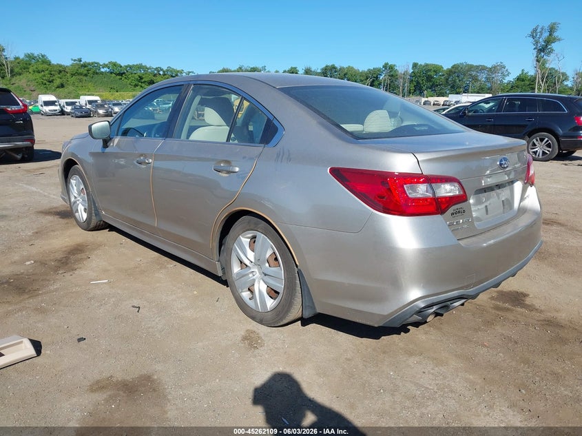 Vin: 4s3bnab60j3020413, lot: 45759929, subaru legacy 2.5i 20183
