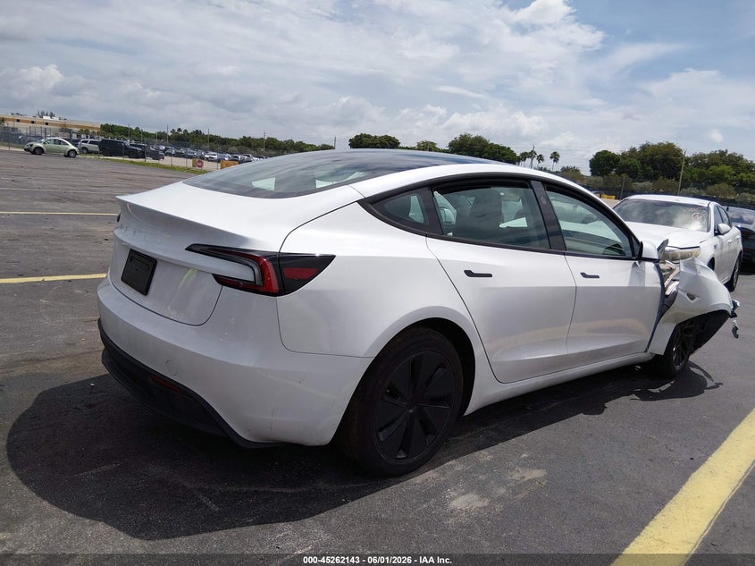 Vin: 5yj3e1eaxsf923435, lot: 45759963, tesla model 3 20254