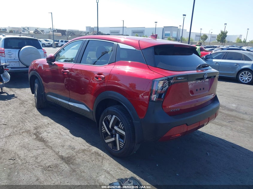 Vin: 3n8ap6ca6sl442301, lot: 45759969, nissan kicks sv fwd 20253