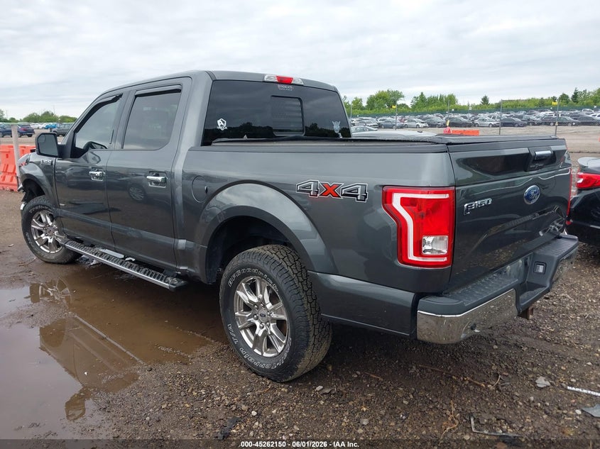 Vin: 1ftew1ep5gfc98925, lot: 45759970, ford f-150 xlt 20163