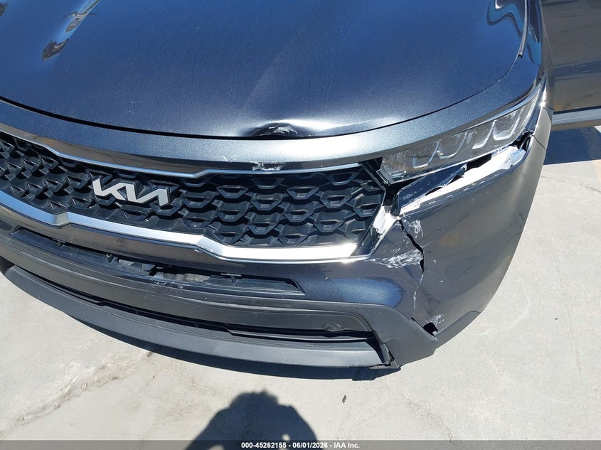 2022 Kia Sorento Lx VIN: 5XYRG4LC4NG098239 Lot: 45262155