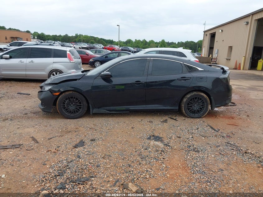 HONDA CIVIC 2019 VIN 19XFC1F38KE013226