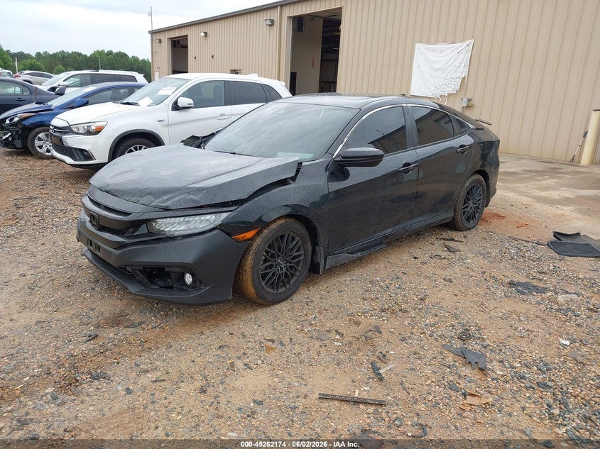 HONDA CIVIC 2019 VIN 19XFC1F38KE013226