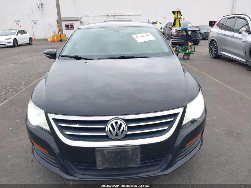 2011 Volkswagen Cc Sport VIN: WVWNP7AN2BE728431 Lot: 45262201