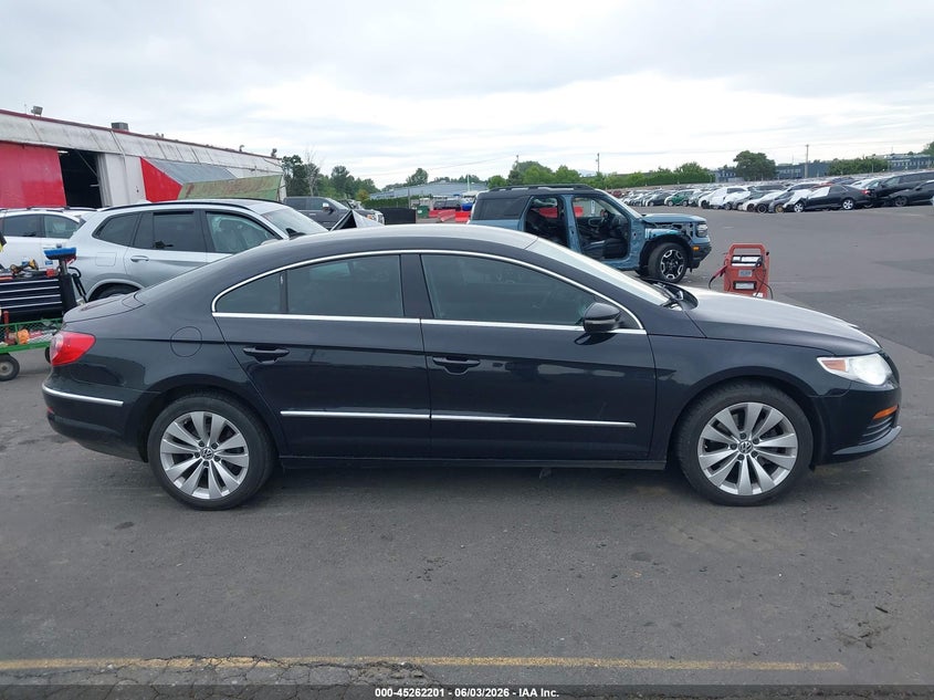 2011 Volkswagen Cc Sport VIN: WVWNP7AN2BE728431 Lot: 45262201