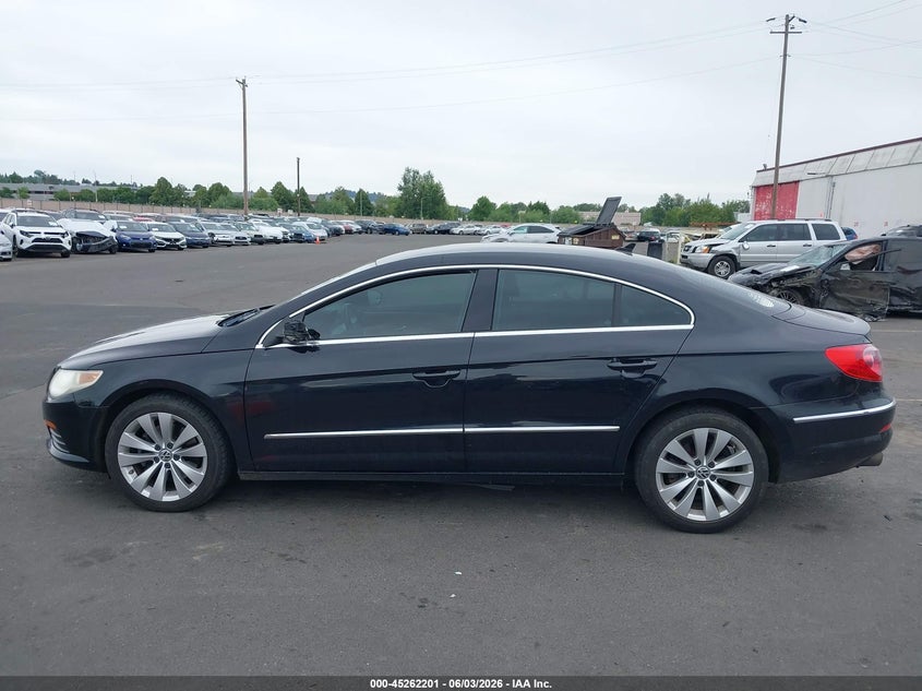 2011 Volkswagen Cc Sport VIN: WVWNP7AN2BE728431 Lot: 45262201