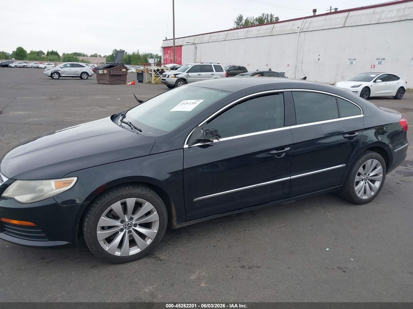 2011 Volkswagen Cc Sport VIN: WVWNP7AN2BE728431 Lot: 45262201