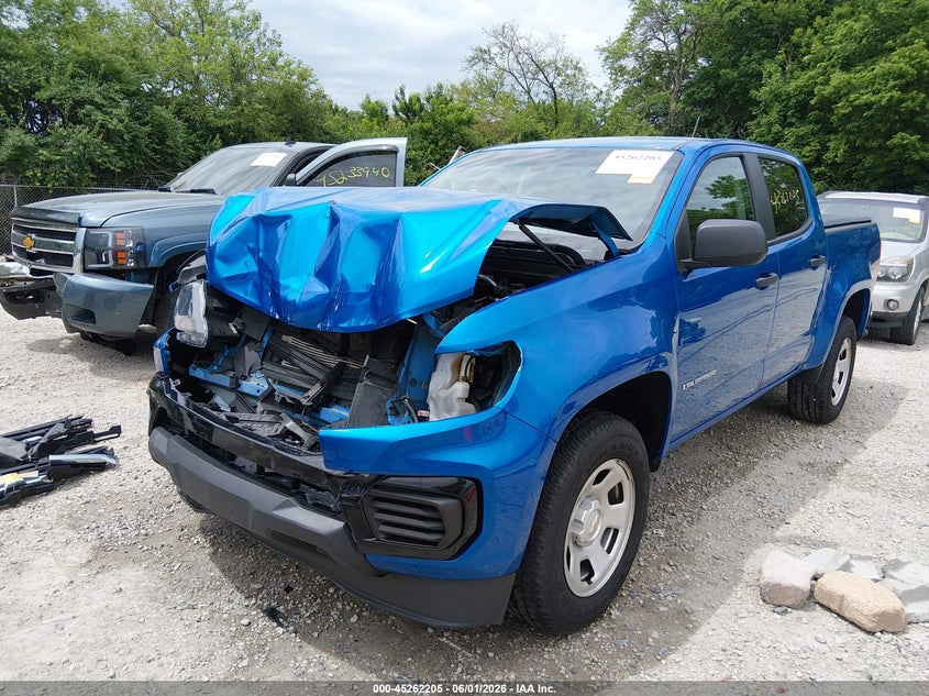 2021 Chevrolet Colorado 2wd  Short Box Wt 1GCGSBEAXM1201314 photo 1