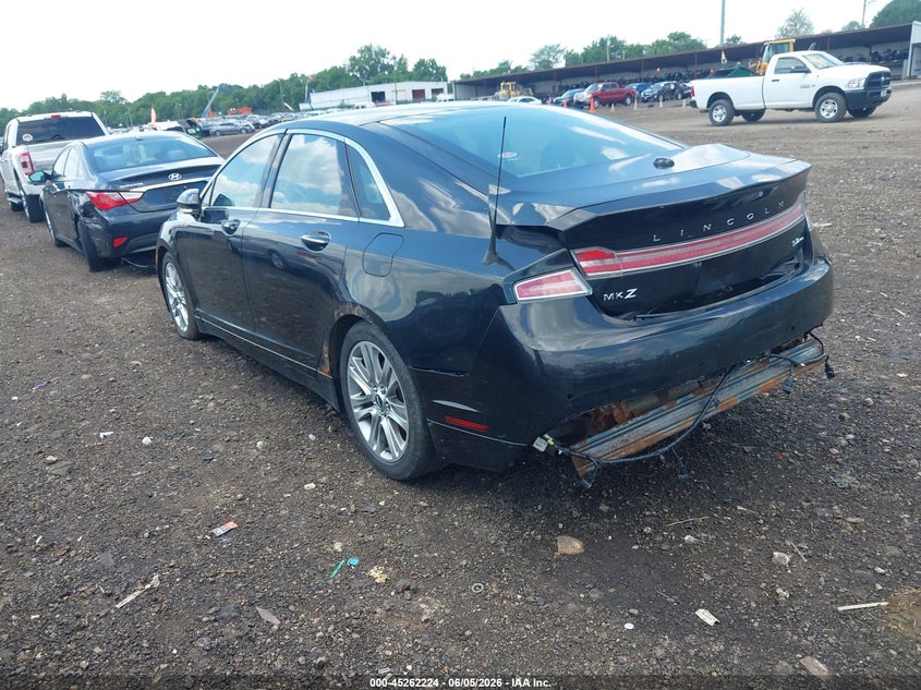 Vin: 3ln6l2jk1dr816326, lot: 45760044, lincoln mkz 20133