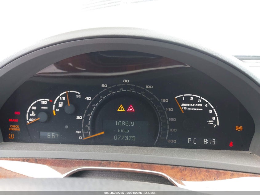 2004 Mercedes-Benz S 55 Amg VIN: WDBNG74J84A425297 Lot: 45262225