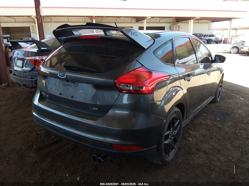 Vin: 1fadp3k28gl340346, lot: 45760081, ford focus se 20164