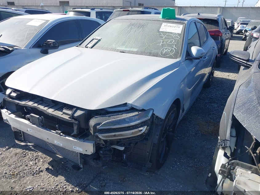 2023 Genesis G70 3.3t Rwd KMTG54TE3PU105229 photo 1